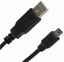 EDAC 628-000-943 COMPUTER CABLE, USB, 5.9FT, BLACK (10 pieces)