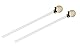 Latin Percussion Dharma Metta Drums 8 in Mystic Silver finish LPD0608