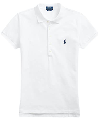 POLO RALPH LAUREN Women's Slim Fit Mesh Polo Shirt