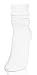 Womens Fashion Slouch Socks 3pairs(1pack) White, one size