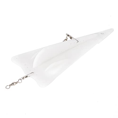 Vbestlife Tablero de Buceo de Pesca con curricán, 3 Piezas de Cebo Artificial de plástico Tablero de Buceo con Pesca de curricán Accesorio de Lavado