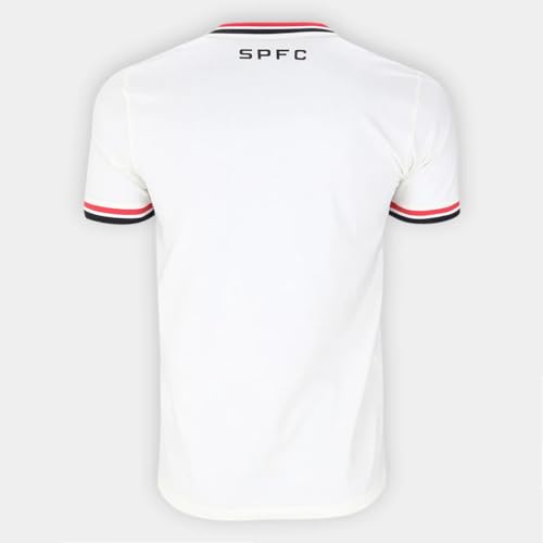 Camiseta Masculina NB Retrô SPFC, Off White, P