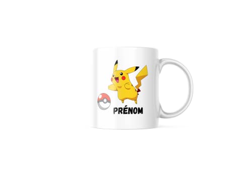 Générique Mug tasse personnalisé Pika et prénom