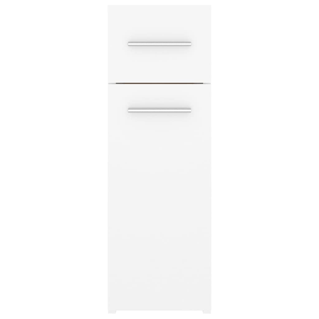 INLIFE 804211 - Armario farmacéutico (20 x 45,5 x 60 cm, 13,51 kg), color blanco