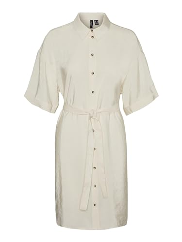 VMQUEENY S/S Short Shirt Dress WVN GA