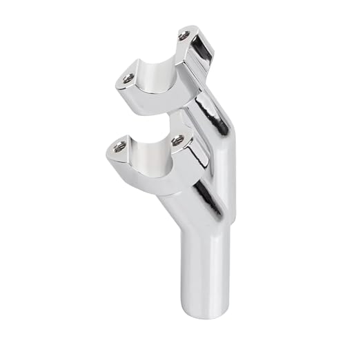 Rehausseurs guidon 1 pouce pullback chrome pour moto custom Glide