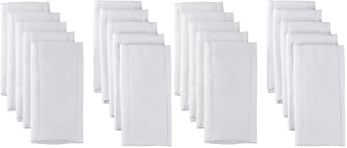 GERBER 10 Count Prefold Birdseye Diaper with Pad, White (Pack of 2)