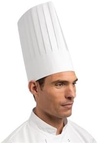 Disposable Chefs Hat White Size: One size fits all. Pack Quantity: 50