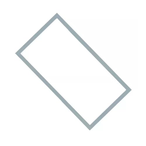 Universal Fridge Freezer Door Seal Gasket, 64.5 cm x 44 cm, Grey