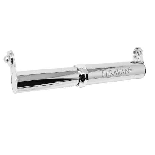 Teravan Stainless Steel Toilet Paper Holder Extender for Large Rolls
