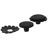 VILLCASE 2 Satz Wetterfeste Schirmkappen Ersatzteile mit 8mm Gewinde aus Robustem Kunststoff Sonnenschirm Zubehör für Garten Terrasse Strand Einfache Montage ohne Werkzeug