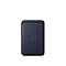 Apple iPhone Feingewebe Wallet mit MagSafe – Navy 
