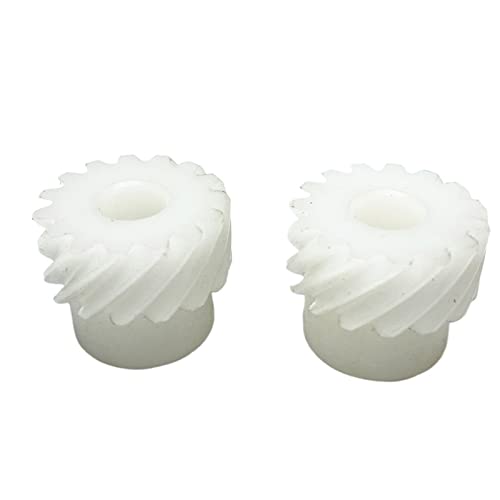 Engrenage hélicoïdal en nylon 15 dents avec alésage 6mm pour axe mécanique de robotique