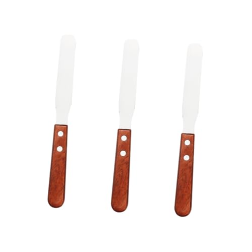 OHPHCALL 3pcs Hair Removal Tools Set Facial Hair Removal Spatula Comfortable Handle