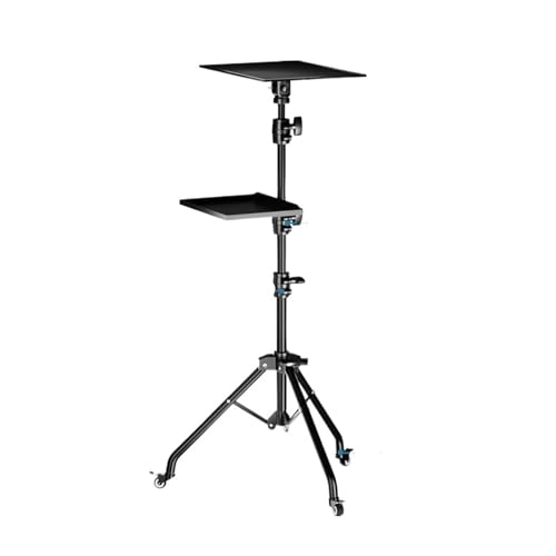 Trépied de projecteur 145CM portable avec pieds de sol stables - 2
