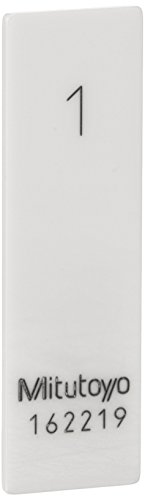 ミツトヨ(mitutoyo) レクタンギュラゲージブロック セラミックス製 1級 1mm 613611-03