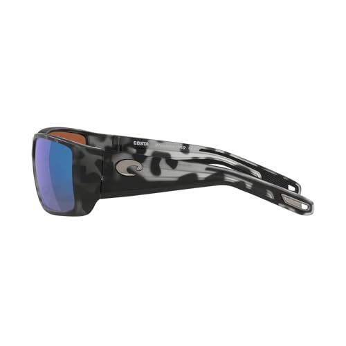 Costa Del Mar Sunglasses for Men - Blackfin PRO Mens Polarized Sunglasses - Fishing, Boating & Beach UV Protection - Size 602