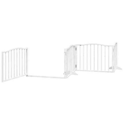 Puerta para perros con bloqueo de 320 cm para restringir accesos en casa 4