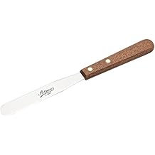 Ateco Small S/S 4-1/4" Spatula w/ Wood Handle