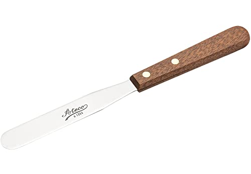 Ateco FBA_1384 Small S/S 4-1/4 Inch Spatula W/ Wood Handle cover