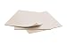 Rubber Sheets, Off White, (Pack of 3) 6x6-Inch by 1/8 (+/-10%) Hardness Shore A 60/65 Neoprene, Plumbing, Gaskets DIY Material, Supports, Leveling, Sealing, Bumpers, Protection, Abrasion, Flooring