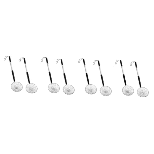 UPKOCH 8sets Portable Beach Toys Sifter Mesh for Building Sand and Shell Picking