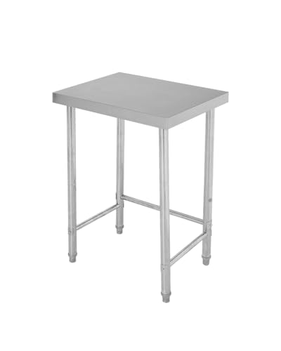 Stainless Steel Table 18x24 Inch, Stainless Steel Kitchen Prep Table, Commercial Utility Work Table