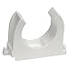 Produktbild SOMA Rohrclip aus Kunststoff, weiss, 32 mm, 18 Stück, Klemmschelle, Rohrklemme