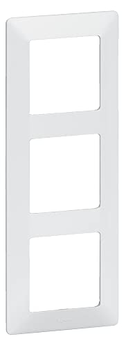 Legrand, Valena Life 754003 Triple Cover Frame Ultra White Halogen-Free Thermoplastic - Image 2