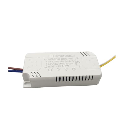 Alimentation LED contre le scintillement des lampes avec transformateur tricolore stable