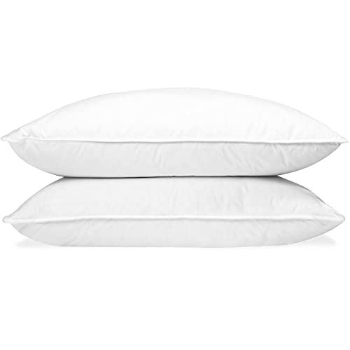 Down Dreams Manchester Mills Classic Pillows - Jumbo/Medium Support, 2-Pack