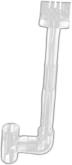 Sharplace Aquarium Surface Skimmer Acrylic Aquarium Efficient Sturdy Functional Fish Tank Skimmer Easy to Install, Inner Dia 20mm