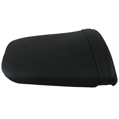 Rear Passenger Pillion Seat Cushion Compatible with Honda CBR1000RR 2004-2007, CBR600RR 2003-2006 - Synthetic Leather Motorcycle Seat Pad Replacement, Black