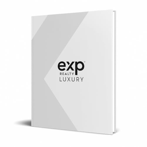 Unibind(Peleman) eXp Realty Branded Thermal Binding hardcover – Premium Lay-Flat Design for Real Estate Agents, Client Meetings & Listing Presentations | Pack of 10 (White)