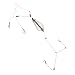 4Pcs Fishing Bait Cage Copper Spring Basket Lure Feeder with Hooks Fishing Accessories, Fishing Feeder Bait Cage, Carp Fish Rigs