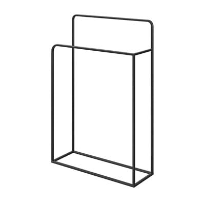Porte-Serviettes Double à Poser GoodHome Elland Noir