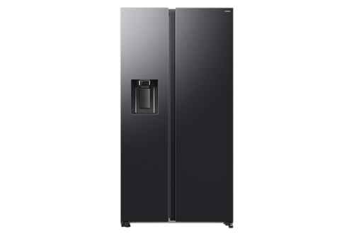Samsung Réfrigérateur côte à côte RS70F65KEF/EF avec distributeur d'eau/glaçons, Wifi avec mode AI Energy, Total No Frost, SpaceMax, 635 L, LxHxP: 91,2 x...