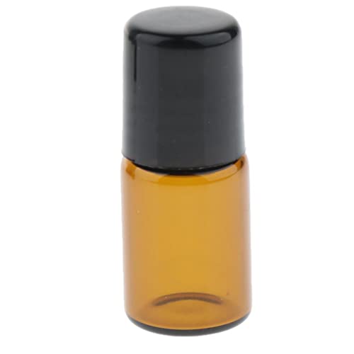 Almencla 20 frascos de vidro portáteis vazios para perfumes de óleos essenciais, 2 ml