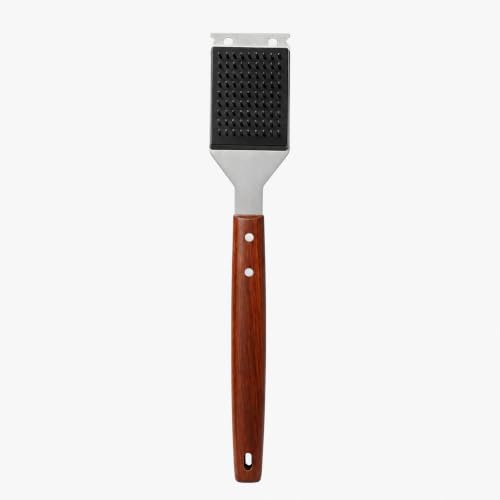 Electric Grill Brush with LED Light, Grill Cleaner for Outdoor Gr...