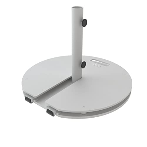 Image of Midtown Umbrellas Round 2 - Base with Wheels, Up to 55 lb Capacity, White