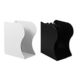 SHINEOFI 2stücke Bücherregal Verstellbar Schreibtisch Metall-buchstützen für Bücherverkauf und Dokumente Flexibler Buchorganizer Tischregal für Zeitschriften und Akten