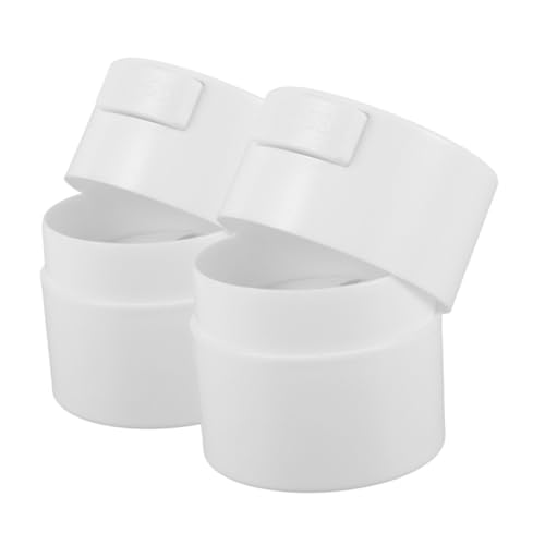 NULYLU Eyelash Extension Supplies: 2pcs Airtight Containers Lash Storage Case