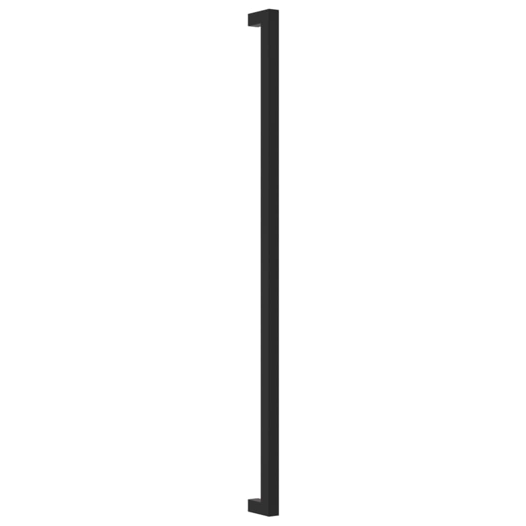 vidaXL Tiradores para Armarios 20 uds, Tiradores de Barra en T, Tiradores de Puerta Cajón, Accesorios para Muebles, Acero Inoxidable Negro 480 mm
