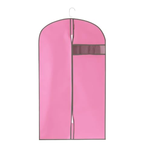 Clothes Cover 5 Pack Non-Woven Garment Bag for Travel Suit Bag Foldable for Hanging Clothes Suit Bags (Color : A, Size : 60 * 125cm)