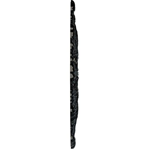 Image of 31 inchOD x 1 1 /2 inchP Durham Ceiling Medallion (Fits Canopies up to 4 1 /4 inch), Hand-Painted Black Pearl
