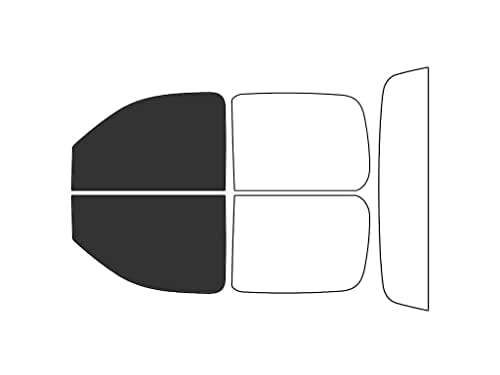 Rvinyl Window Tint Kit Compatible with Chevrolet Avalanche 2007-2012 - Front Precut Kit - 20%