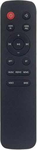 Image of Compatible Remote Control for JBL Cinema SB190 2.1 380W Sound Bar System /Home Theater (Please Match The Image with Your Old Remote)