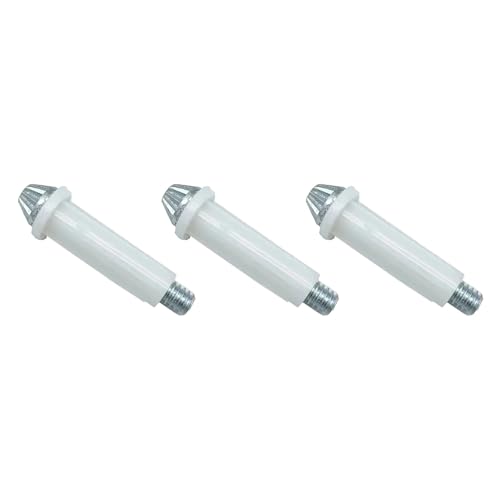 Set de reparación para herrajes de puerta BiF de 6 piezas para puertas de 1 1/8 a 1 3/8 pulgadas de grosor con diseño funcional para fácil movimiento miniatura 6