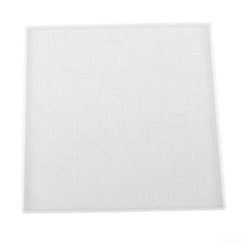 MeevrgR Kit de tablero de ajedrez personalizado con moldes de resina epoxi, actividad artesanal perfecta para los amantes de las manualidades, incluye tres tamaños de tablero y piezas de ajedrez