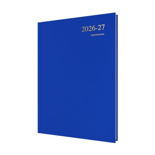 2026-2027 Mid/Academic Year Planner - 13 Month A4 Day-to-Page with Appointments - Collins Debden Essential Range Blue
